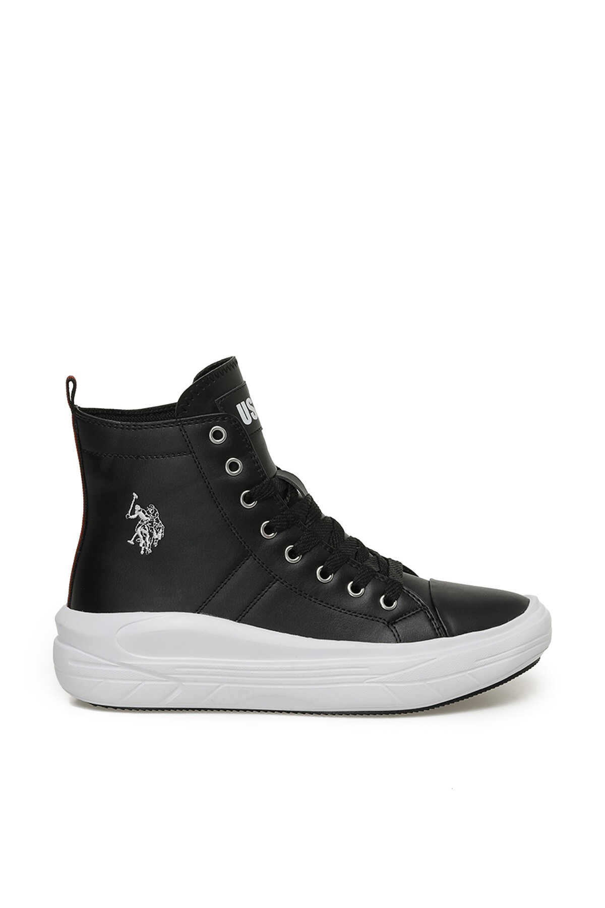 U.S. Polo Assn. CLEMENTINE PU 3PR Kadın Siyah Sneaker U.S. Polo Assn. CLEMENTINE PU 3PR Kadın Siyah Sneaker
