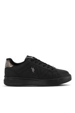 U.S. Polo Assn. - U.S. Polo Assn. EXTRA 3PR Kadın Siyah Sneaker